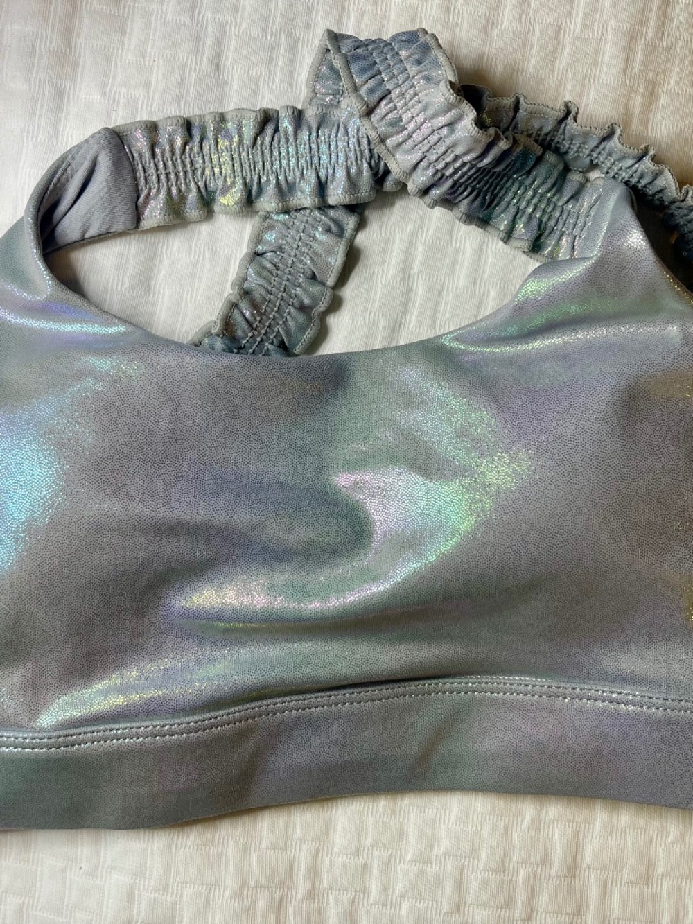 Zyia active iridescent bra size xs/small